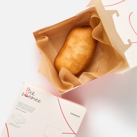 Изображение товара Жареный пирожок с картофелем 100 г Здоровые продукты Россия