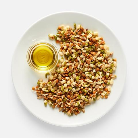 Изображение товара Салат Быстрый мозг Vitamincus проростки микс 100 г натуральный продукт