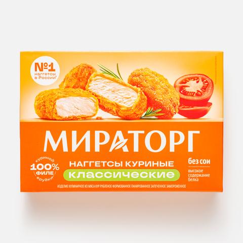 Изображение товара Куриные наггетсы Мираторг классические 250 г заморозка