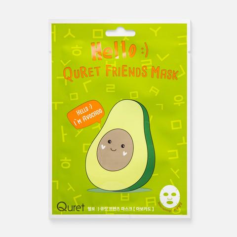 Изображение товара Маска для лица Quret Hello с авокадо, анисом и инжиром, 25 г