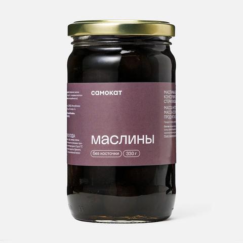 Изображение товара Маслины Самокат без косточек 330 г