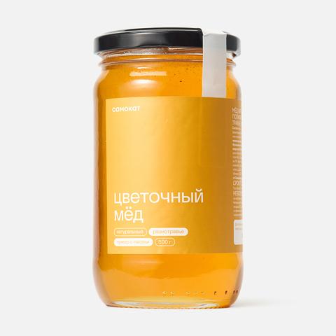 Изображение товара Мёд Самокат, натуральный, цветочный, 500 г