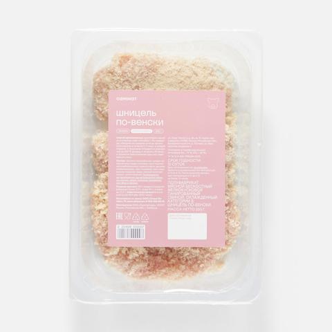 Изображение товара Шницель Самокат, из свинины, По-венски, в панировке, охлаждённый, 250 г