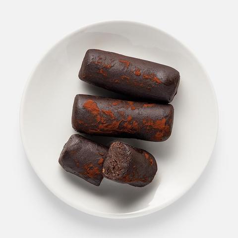 Изображение товара Пирожные картошка Самокат, 150 г, сладость с варёной сгущёнкой и ромом