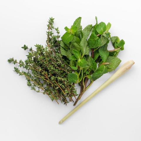 Изображение товара Ассорти зелени Лето для чая лимонная трава мята тимьян 50 г