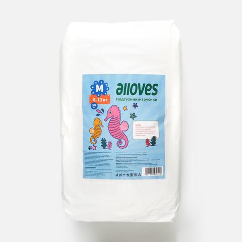 Изображение товара Подгузники-трусики Alloves M 8-12 кг 50 шт комфорт и защита для малыша