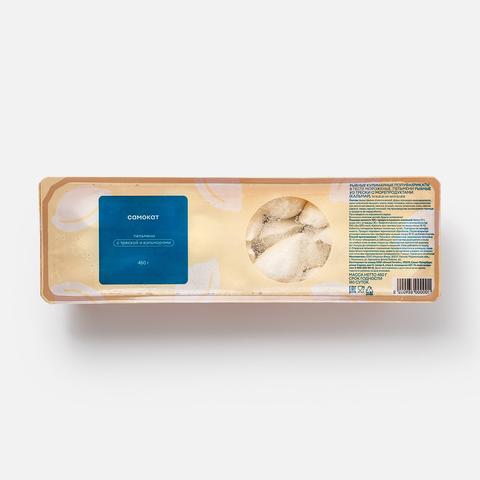 Изображение товара Пельмени Самокат с треской и кальмаром 450 г