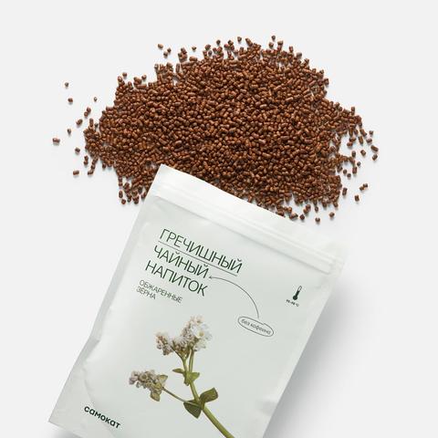 Изображение товара Гречишный чайный напиток Самокат без кофеина 100 г - натуральный и полезный чай