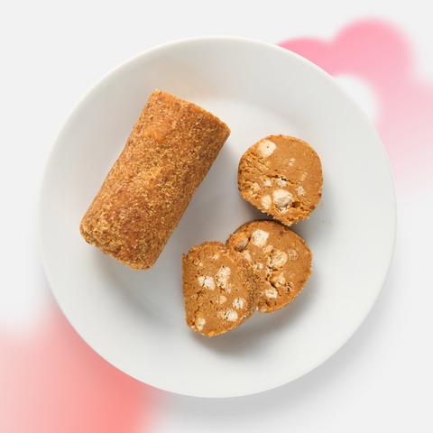 Изображение товара Пирожное Самокат Колбаска на меду со сгущёнкой 100 г