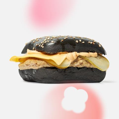 Изображение товара Бургер Кулинариум с говяжьей котлетой и соусом гриль, 185 г