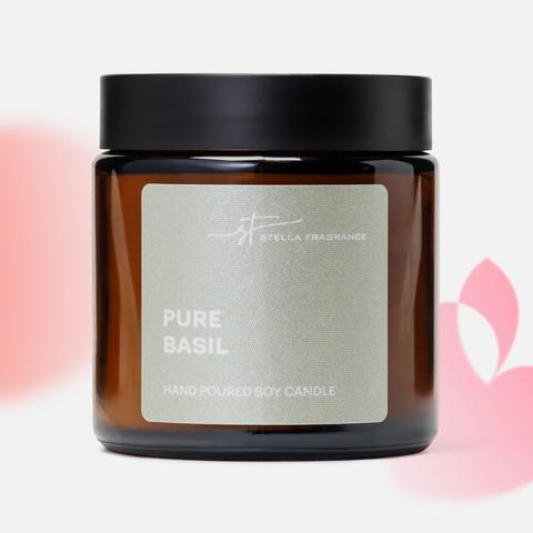 Изображение товара Ароматическая свеча Stella Fragrance Pure Basil 90 г