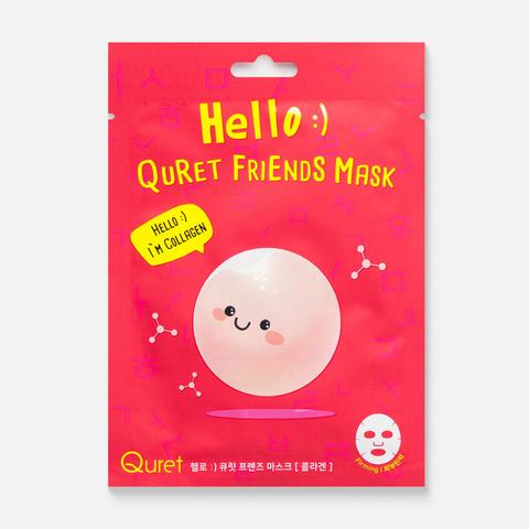 Изображение товара Маска для лица Quret с коллагеном 25 г для глубокого увлажнения