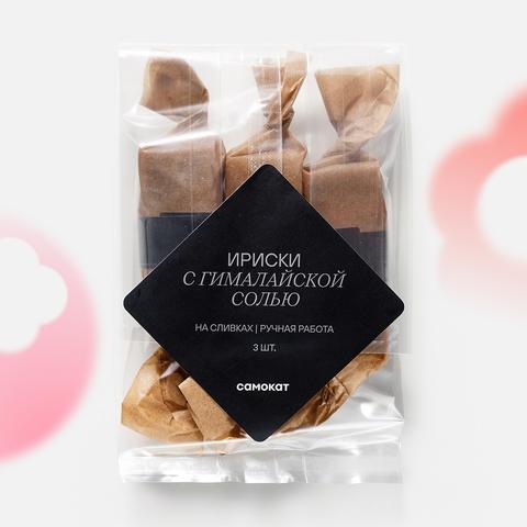 Изображение товара Ириски Самокат на сливках с розовой гималайской солью 80 г
