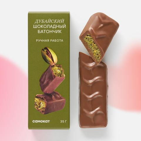 Изображение товара Шоколадный батончик Самокат, Дубайский, 35 г