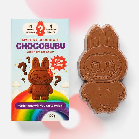 Изображение товара Молочный шоколад с воздушным рисом и начинками 100 г ChocoBubu из Турции