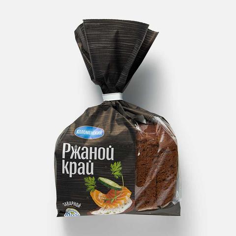 Изображение товара Ржано-пшеничный хлеб Коломенский Ржаной край заварной, нарезка 300 г